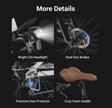 ELECTRIC TREKKING BIKE ELEGLIDE T1 STEP-THRU