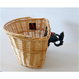 Wicker Bike Basket clip-on