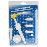 Lower gear oil pump with adapter