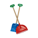 SHOVEL + RAKE FOR THE SANDBOX