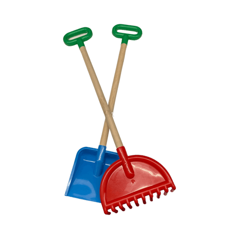 SHOVEL + RAKE FOR THE SANDBOX