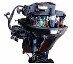 STORM OUTBOARD ENGINE 12HP 4T SHORT SHAFT ELECTRIC STARTER SHIFTER