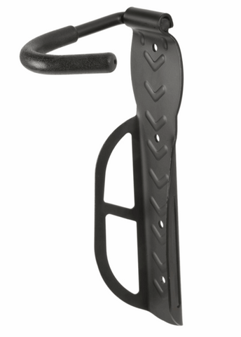 Bike Hook On Plate Black