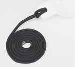 ROPE FOR FENDER WITH LOOP 8 MM 1.5 M BLACK