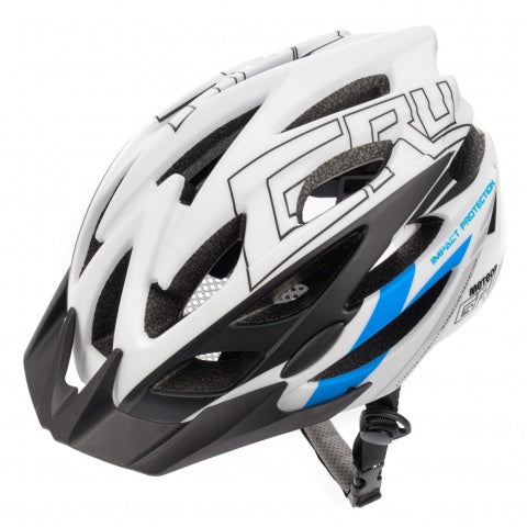 Meteor Gruver helmet L(58-61cm) white/blue