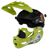 Kamikaze Ronin Wave Green helmet