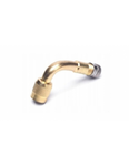 Brass air valve extension bent at 90 degrees